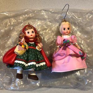 Hallmark Madame Alexander Cinderella & Little red Riding Hood Vintage